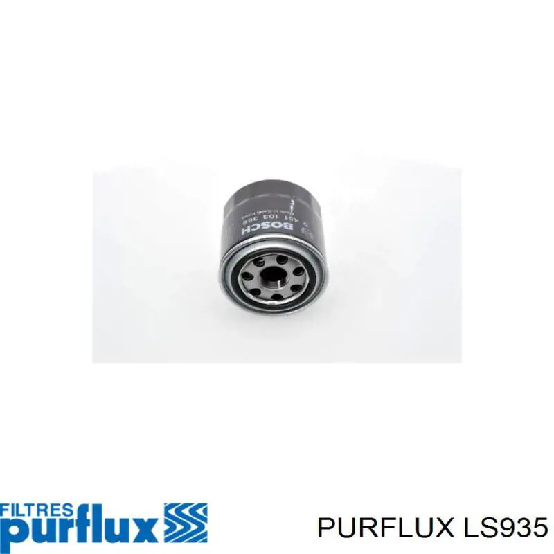 Filtr oleju LS935 Purflux