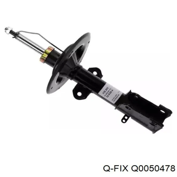 Silentblock tylnego wahacza podłużnego przedni Q-fix Q0050478