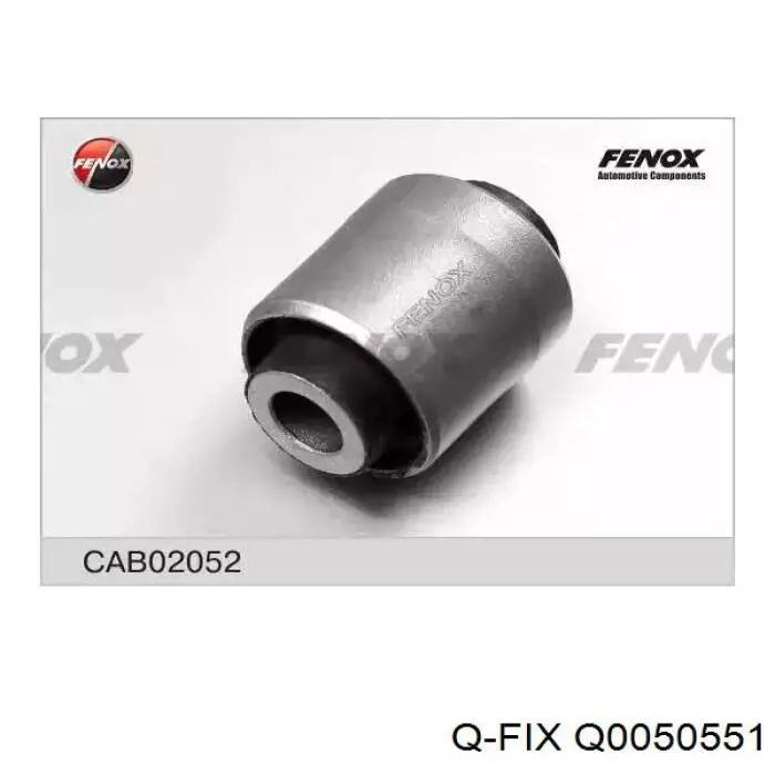 Do koszyka Q0050551 Q-fix Silentblock wahacza tylnego dolnego