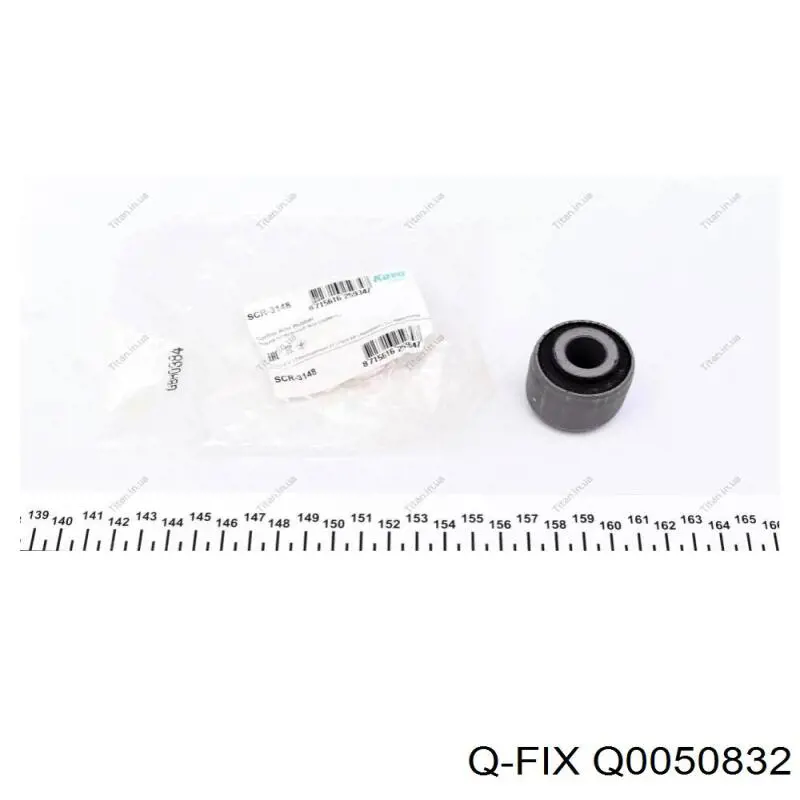 Silentblock czopu tylnego Q0050832 Q-fix