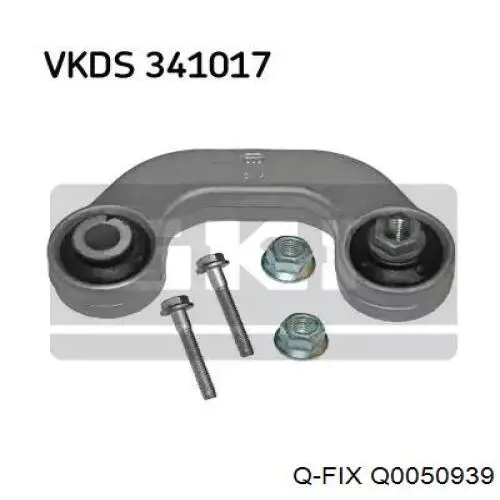 Silentblock drążka poprzecznego (zawieszenia tylnego) Q0050939 Q-fix