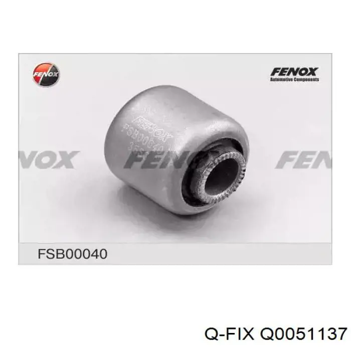 Silentblock czopu tylnego Q0051137 Q-fix