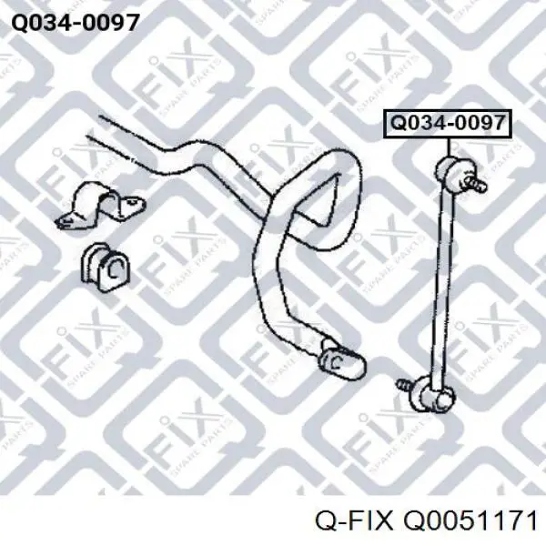 Do koszyka Q0051171 Q-fix Silentblock tylnego wahacza podłużnego przedni