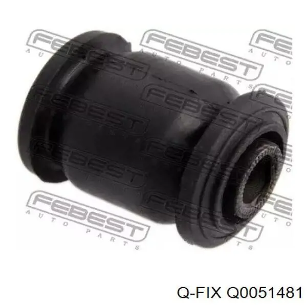 Silentblock wahacza poprzecznego tylnego wewnętrzny Q-fix Q0051481 cena, od 7,68 USD