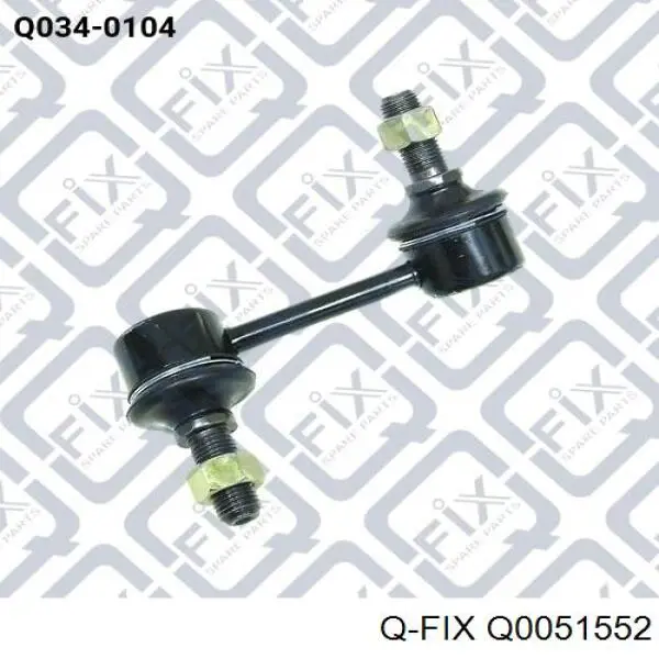 Q0051552 Q-fix Silentblock tylnego wahacza podłużnego przedni