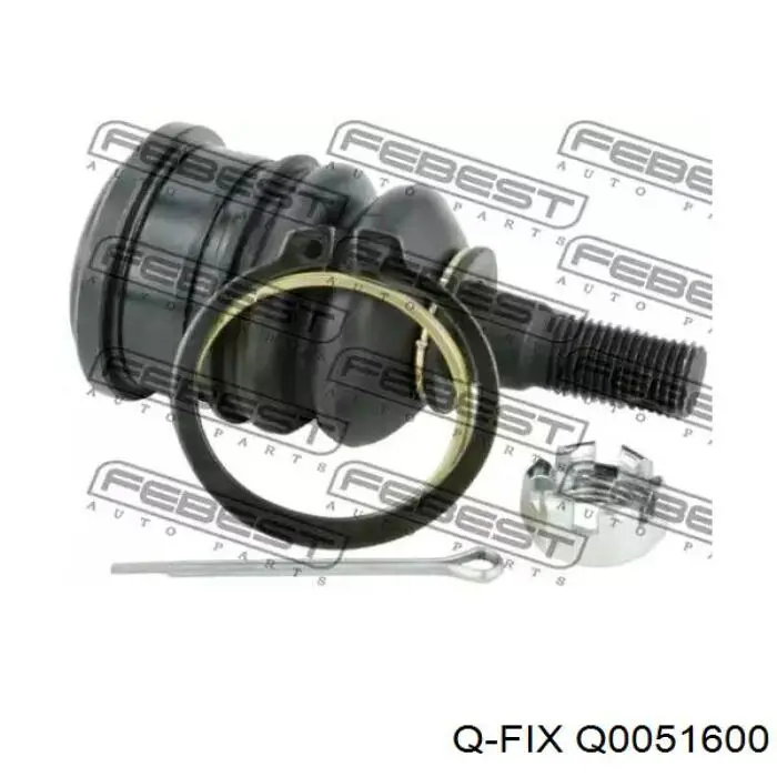 Do koszyka Q0051600 Q-fix Silentblock przedniego wahacza dolnego