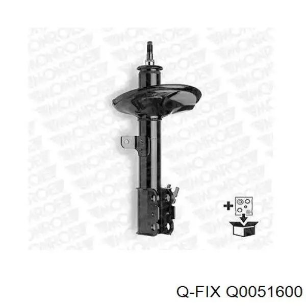 Silentblock przedniego wahacza dolnego Q-fix Q0051600 cena, od 19,10 USD