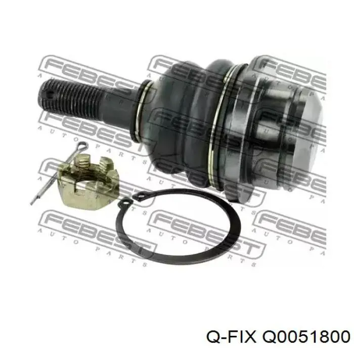 Q0051800 Q-fix Silentblock wahacza podłużnego tylnego górnego