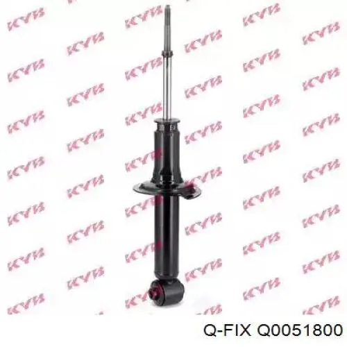 Silentblock wahacza podłużnego tylnego górnego Q-fix Q0051800