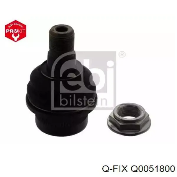 Silentblock wahacza podłużnego tylnego górnego Q-fix Q0051800 cena, od 10,43 USD