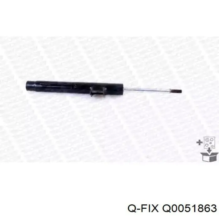 Q0051863 Q-fix Silentblock tylnego wahacza podłużnego tyłny