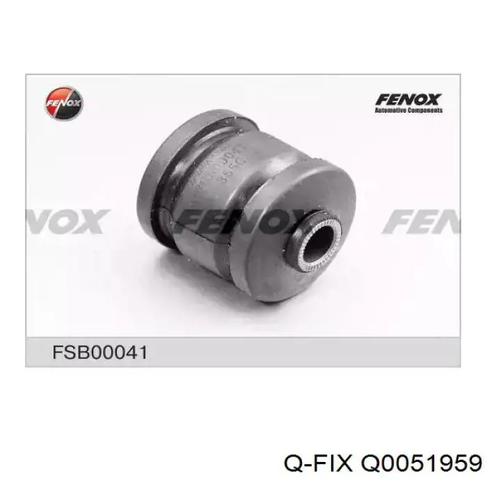 Silentblock czopu tylnego Q0051959 Q-fix