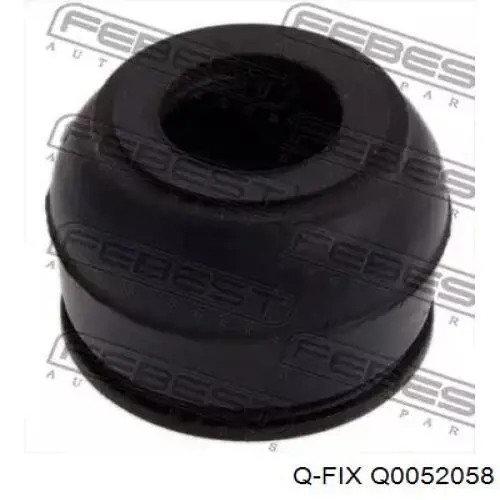 Silentblock przedniego wahacza dolnego Q0052058 Q-fix