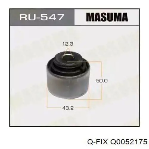 Silentblock wahacza tylnego dolnego Q-fix Q0052175 cena, od 26,30 USD