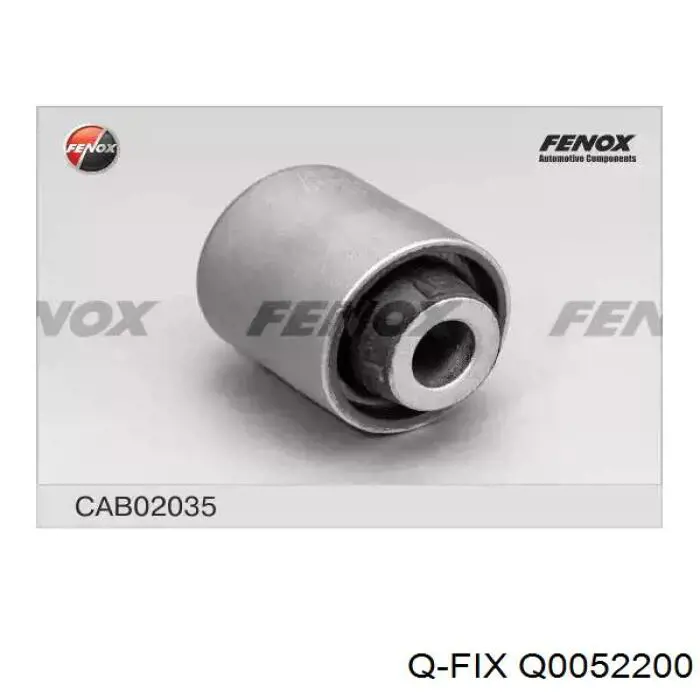 Do koszyka Q0052200 Q-fix Silentblock wahacza tylnego górnego