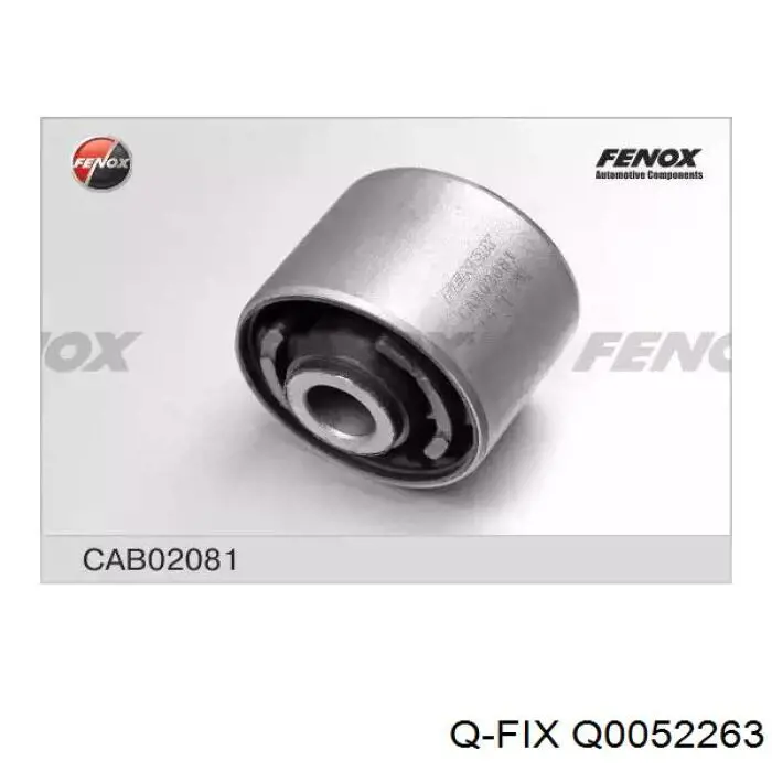 Do koszyka Q0052263 Q-fix Silentblock tylnego wahacza poprzecznego