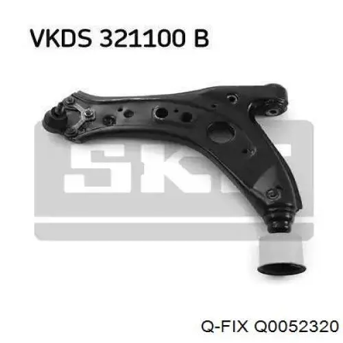 Silentblock czopu tylnego Q0052320 Q-fix