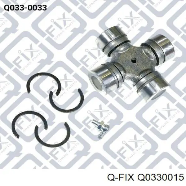 Krzyżak wału Cardana tylnego Q-fix Q0330015