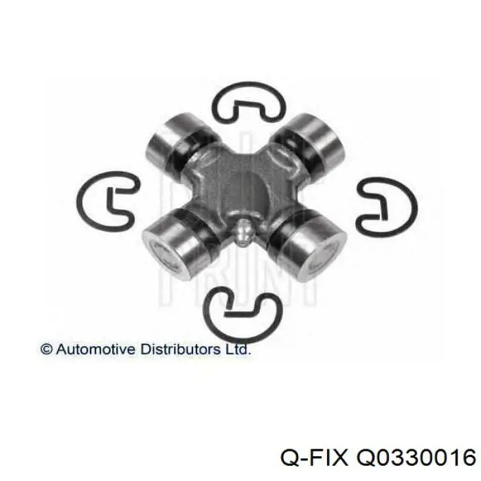 Krzyżak wału Cardana tylnego Q0330016 Q-fix