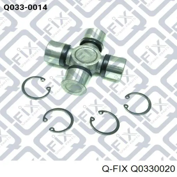 Krzyżak wału Cardana tylnego Q-fix Q0330020