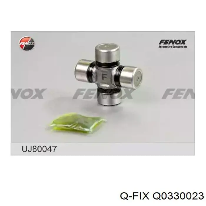 Do koszyka Q0330023 Q-fix Krzyżak mechanizmu kierowniczego dolny
