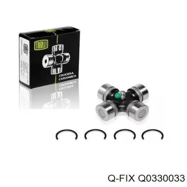 Krzyżak wału Cardana tylnego Q-fix Q0330033
