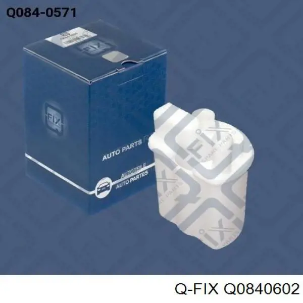 Do koszyka Q0840602 Q-fix Filtr paliwa