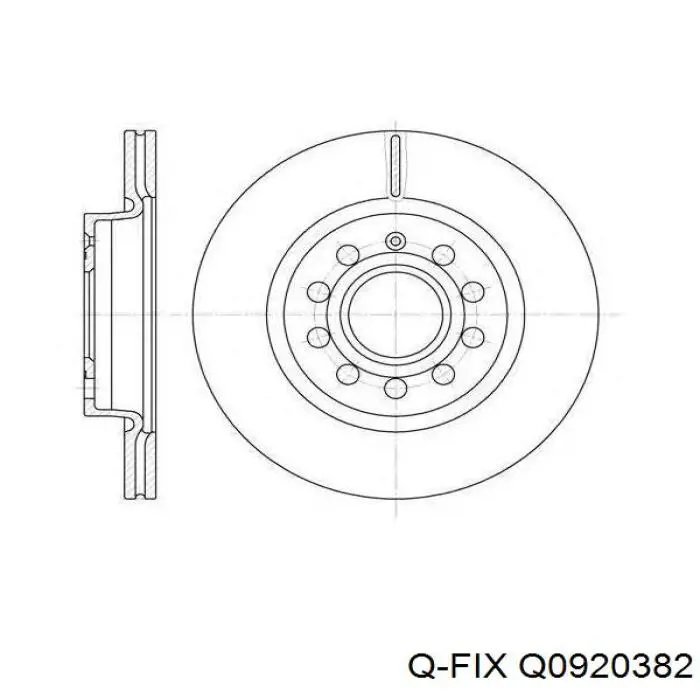 Klocki hamulca ręcznego Q-fix Q0920382 cena, od 26,24 USD