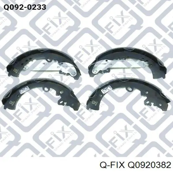 Klocki hamulca ręcznego Q-fix Q0920382