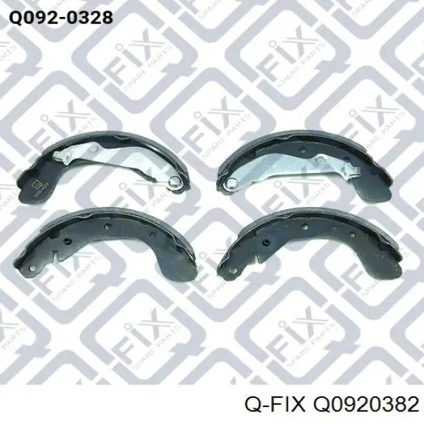 Do koszyka Q0920382 Q-fix Klocki hamulca ręcznego