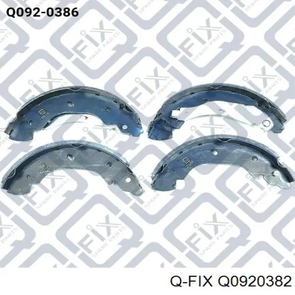 Q0920382 Q-fix Klocki hamulca ręcznego