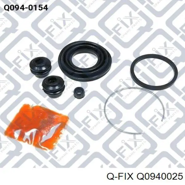 Do koszyka Q0940025 Q-fix Zestaw naprawczy zacisku hamulcowego tylnego
