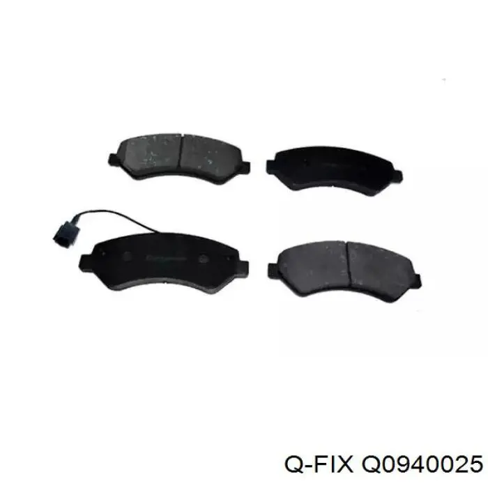 Do koszyka Q0940025 Q-fix Zestaw naprawczy zacisku hamulcowego tylnego