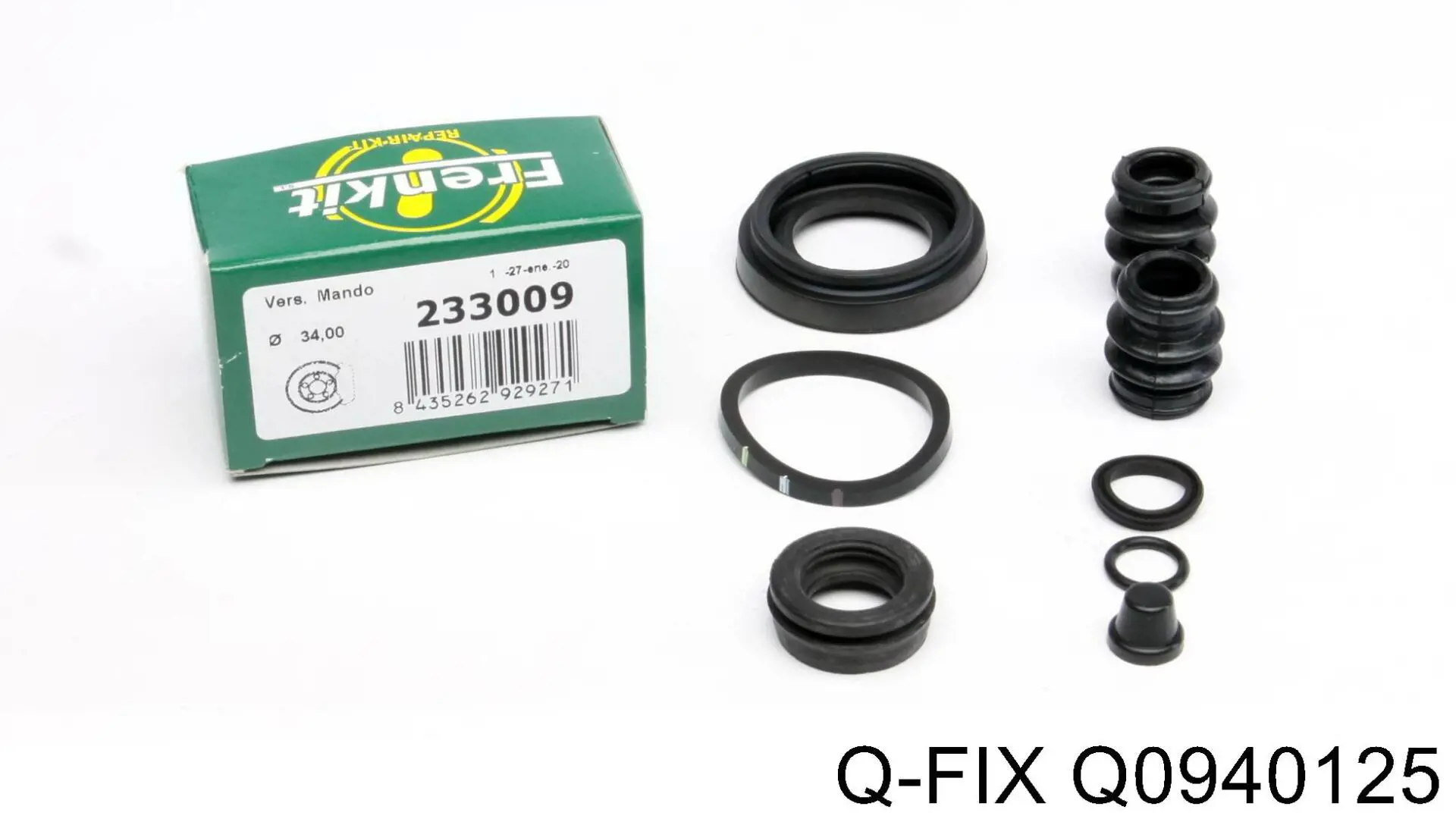Zestaw naprawczy zacisku hamulcowego przedniego Q-fix Q0940125 cena, od 5,30 USD