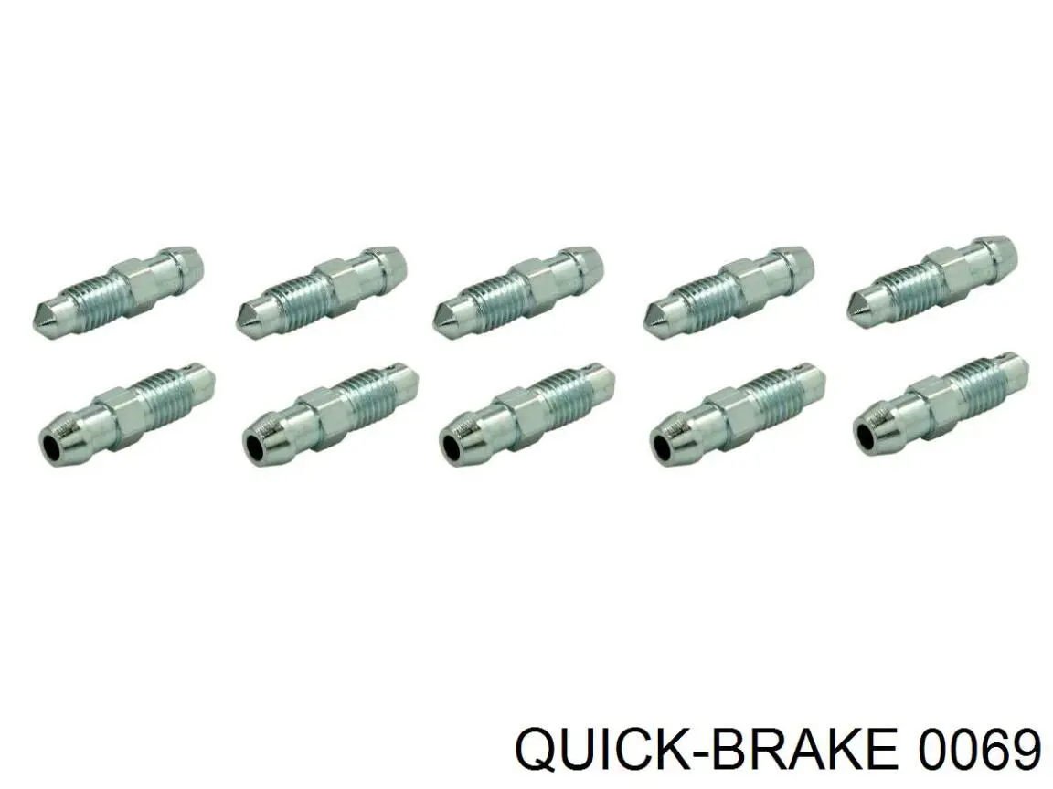 0069 Quick Brake odpowietrznik zacisku hamulcowego przedniego