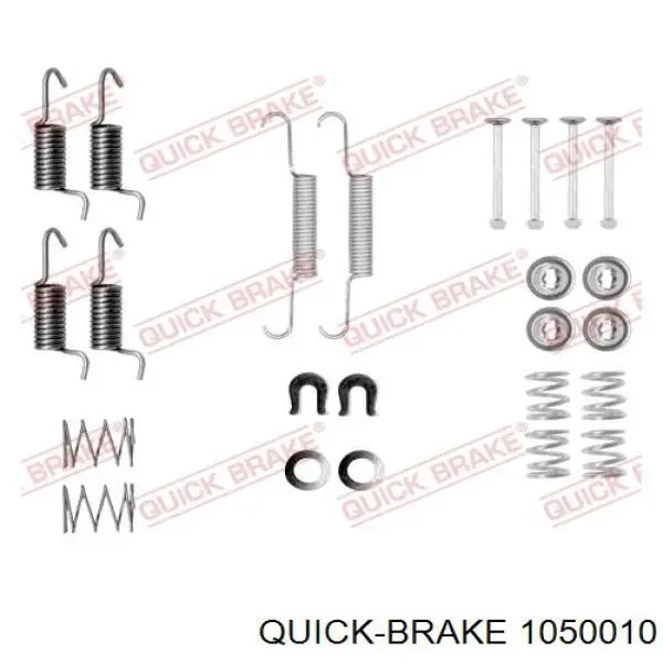 Zestaw montażowy szczęk hamulcowych tylnych Quick Brake 1050010 cena, od 14,41 USD