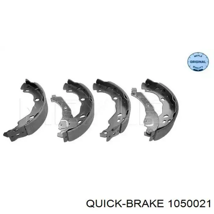 Do koszyka 1050021 Quick Brake Zestaw montażowy szczęk hamulcowych tylnych