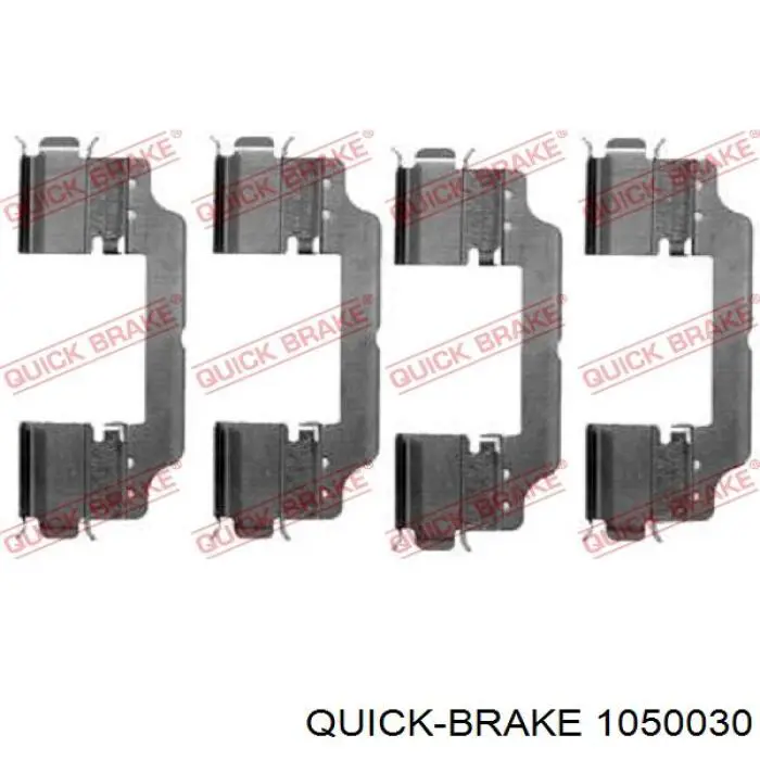 Zestaw montażowy szczęk hamulcowych tylnych Quick Brake 1050030 cena, od 10,39 USD