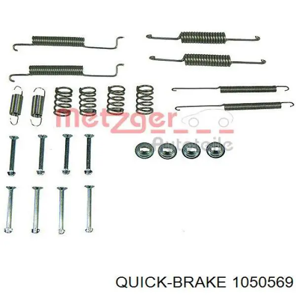 105-0569 Quick Brake zestaw montażowy szczęk hamulcowych tylnych