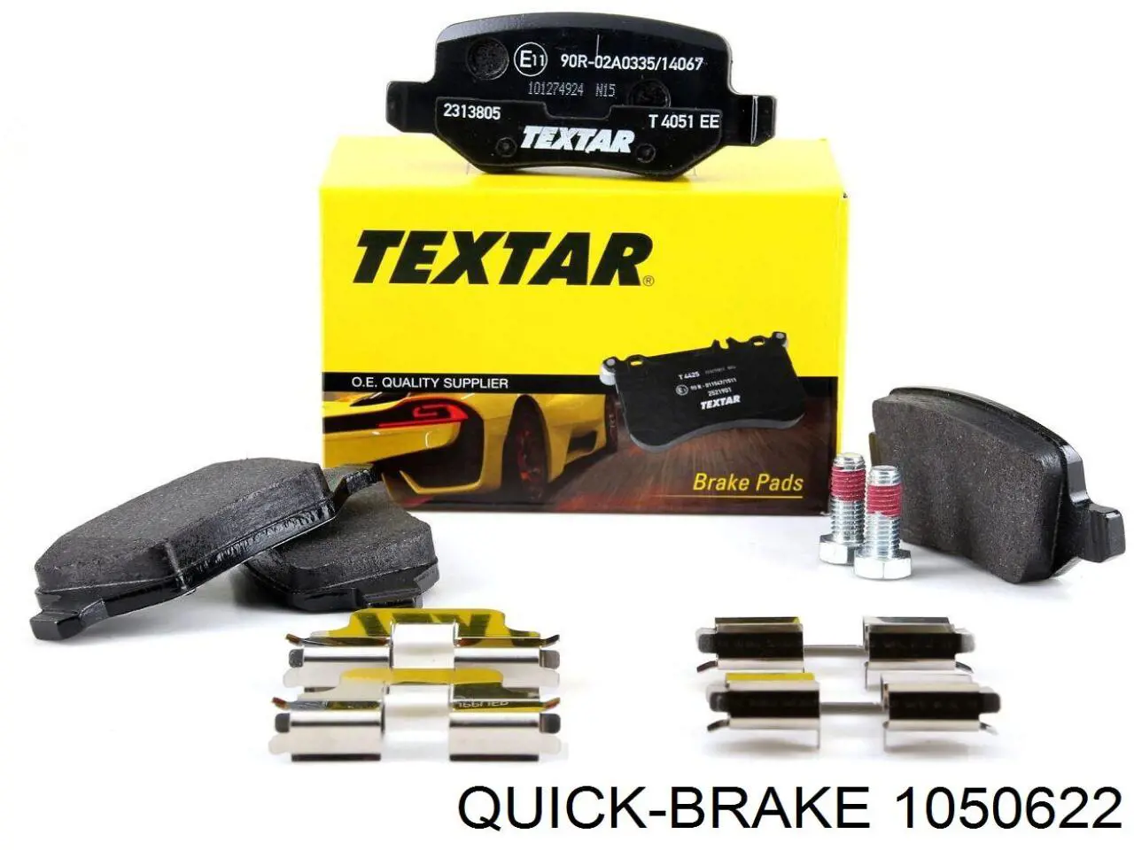 Do koszyka 1050622 Quick Brake Zestaw naprawczy hamulca postojowego (ręcznego)