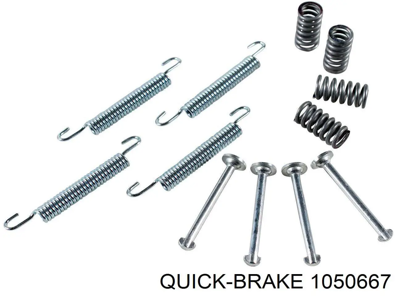 1050667 Quick Brake Zestaw montażowy szczęk hamulcowych tylnych