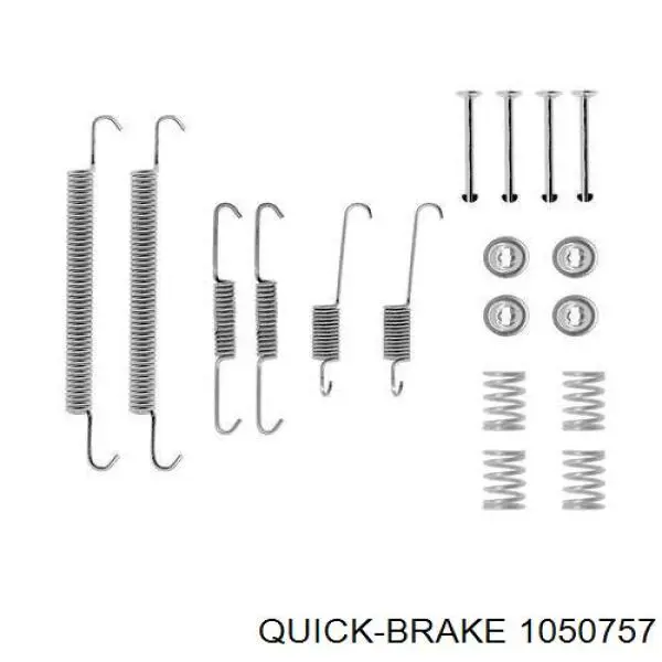 105-0757 Quick Brake zestaw montażowy szczęk hamulcowych tylnych