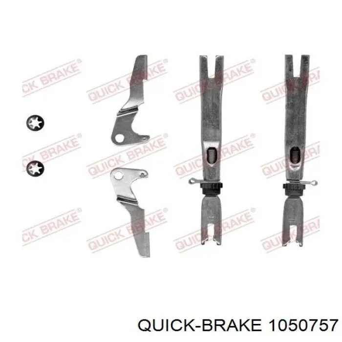Do koszyka 1050757 Quick Brake Zestaw montażowy szczęk hamulcowych tylnych