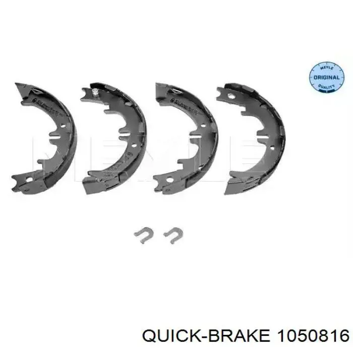 Do koszyka 1050816 Quick Brake Zestaw montażowy szczęk hamulcowych tylnych
