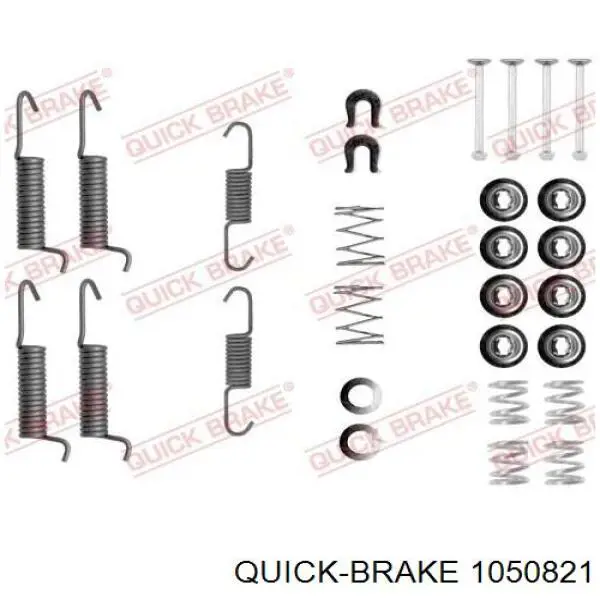 Zestaw montażowy szczęk hamulcowych tylnych Quick Brake 1050821 cena, od 13,76 USD