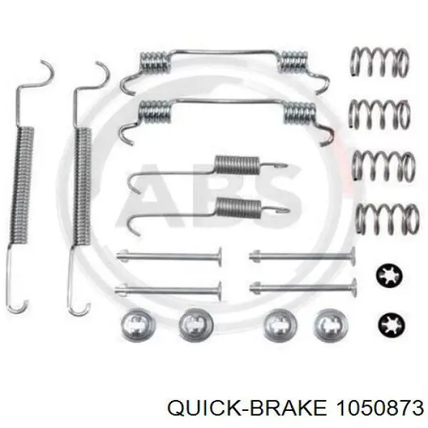 1050873 Quick Brake Zestaw naprawczy hamulców tylnych