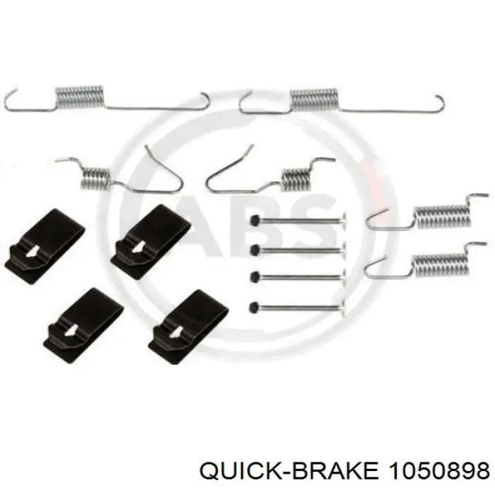 1050898 Quick Brake Zestaw naprawczy klocków hamulcowych