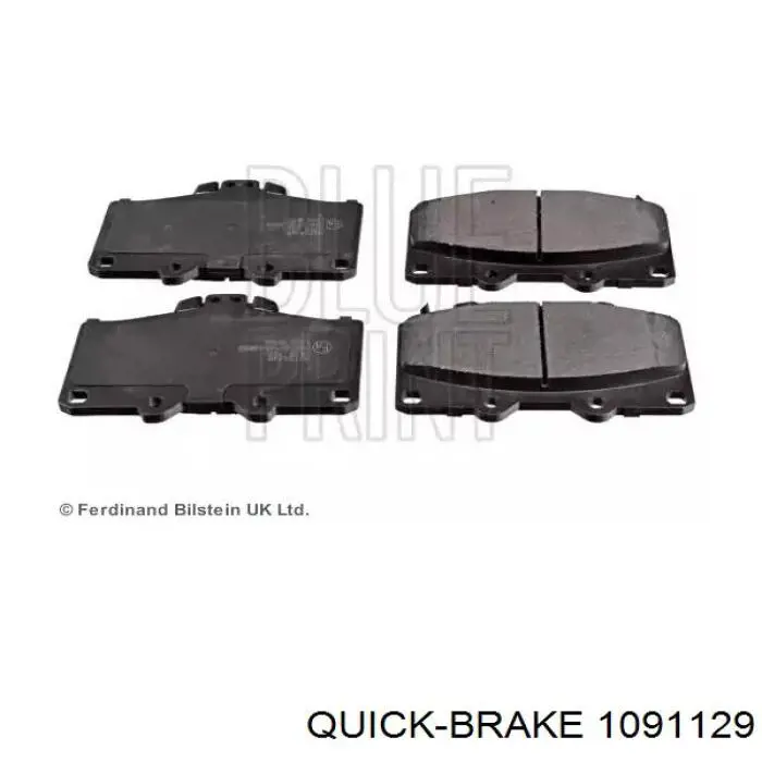 Do koszyka 1091129 Quick Brake Zestaw naprawczy klocków hamulcowych