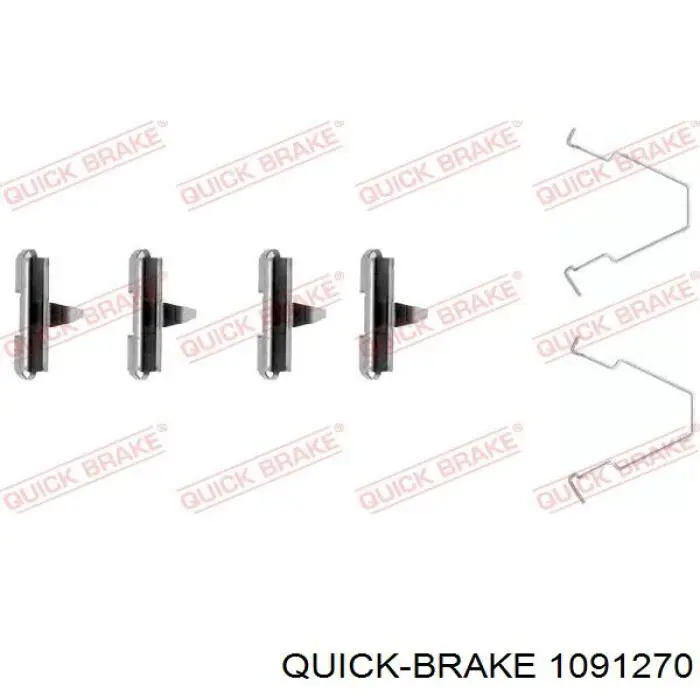 1091270 Quick Brake Zestaw naprawczy klocków hamulcowych