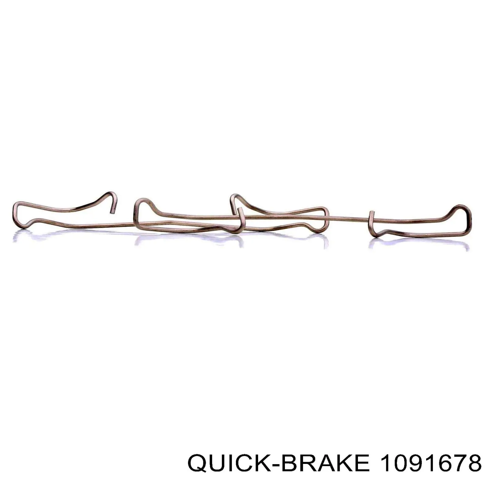 Zestaw sprężynek do mocowania klocków tarczowych przednich Quick Brake 1091678 cena, od 7,79 USD